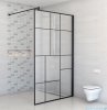 Sea Horse Easy In Black kabina Walk In 120x200 cm Tetris BK251T12A7